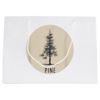 Bolsa De Regalo Grande Single Pine Tree Outfit