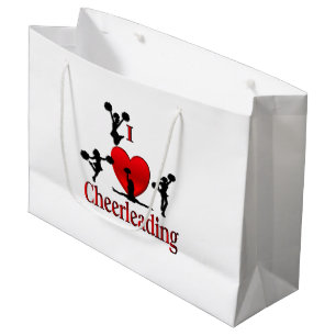 Bolsa De Regalo Grande Singular animadora de corazón