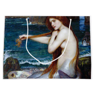Bolsa De Regalo Grande Sirena, John William Waterhouse