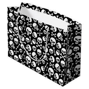 Bolsa De Regalo Grande Skull y Crossbone