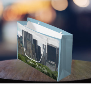 Bolsa De Regalo Grande Skyline Manhattan de Nueva York