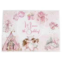Bolsa De Regalo Grande Sleepover pyjama kids birthday party