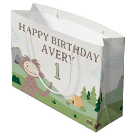 Bolsa De Regalo Grande Slumberkins Cumpleaños de Bigfoot