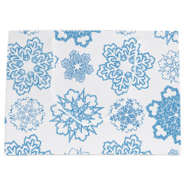 Bolsa De Regalo Grande Snowflake