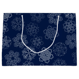 Bolsa De Regalo Grande Snowflake