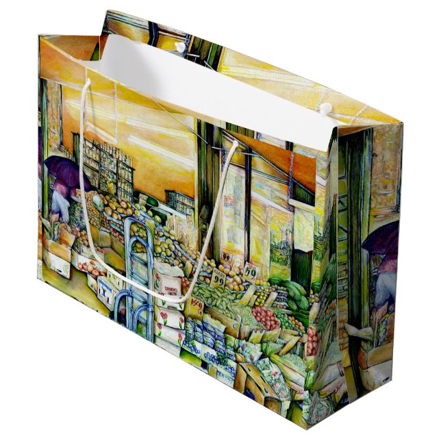 Bolsa De Regalo Grande Socavar la gentrificación artística (Angulo Anverso)