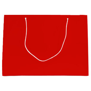 Bolsa De Regalo Grande Sólido rojo holgado