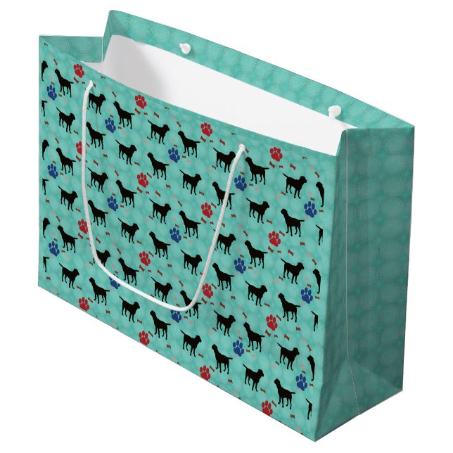 Bolsa De Regalo Grande Sombra de rotulador (Angulo Anverso)