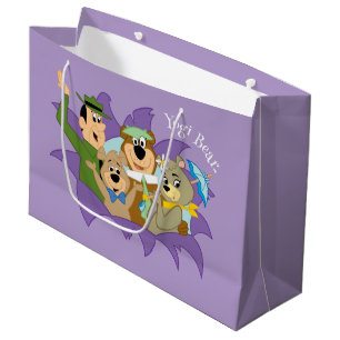 Bolsa De Regalo Grande Sorpresa del oso y los amigos de Yogi