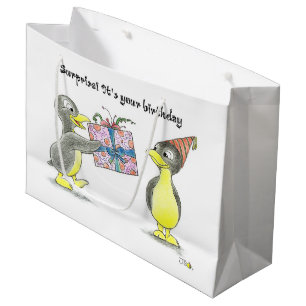 Bolsa De Regalo Grande Sorpresa es su cumpleaños