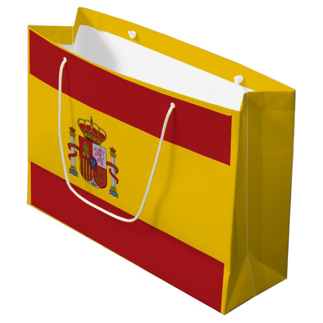 Bolsa De Regalo Grande Spain Flag (Angulo Anverso)