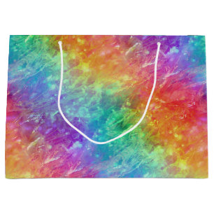 Bolsa De Regalo Grande spellcaster - resistente prisma del arcoiris sombr