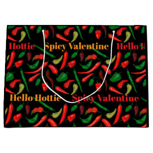 Bolsa De Regalo Grande Spicy Valentine Hello Hottie pipper