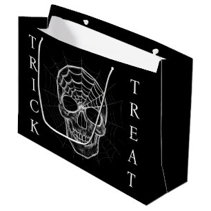 Bolsa De Regalo Grande Spiderweb Skull