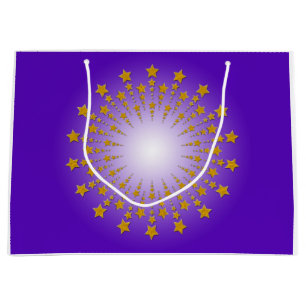 Bolsa De Regalo Grande Star Circle oro I + tu trasero. e ideas