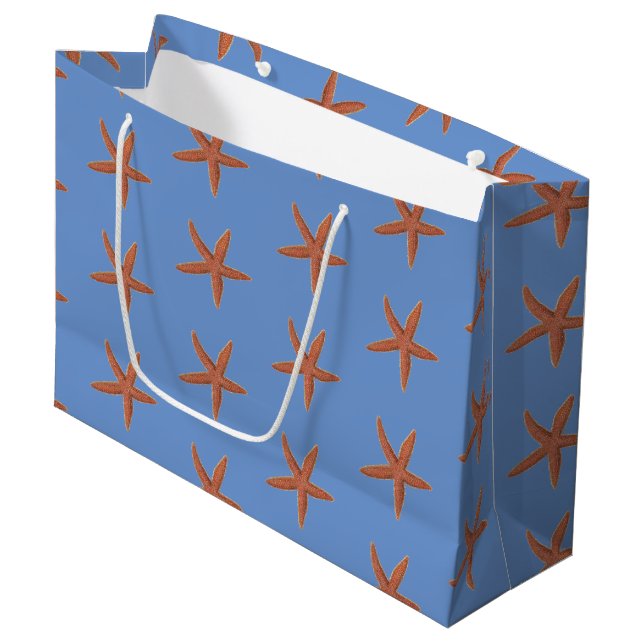 Bolsa De Regalo Grande Starfish - Sherman Denton Fish Lithograph (Angulo Anverso)