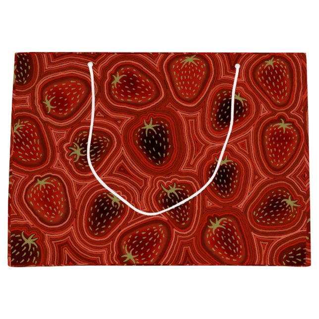 Bolsa De Regalo Grande Strawberry Dreams  (Anverso)