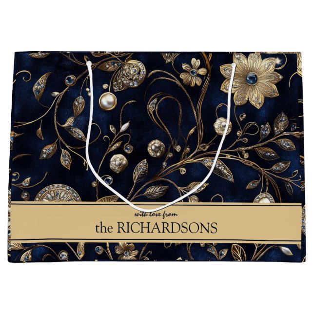 Bolsa De Regalo Grande Stylish Elegant Family Gift Bag (Anverso)