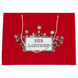 Bolsa De Regalo Grande "Su Liderazgo"