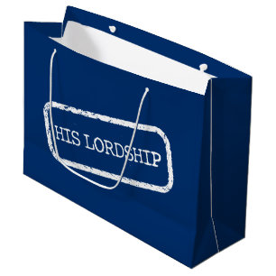 Bolsa De Regalo Grande "Su señoría "
