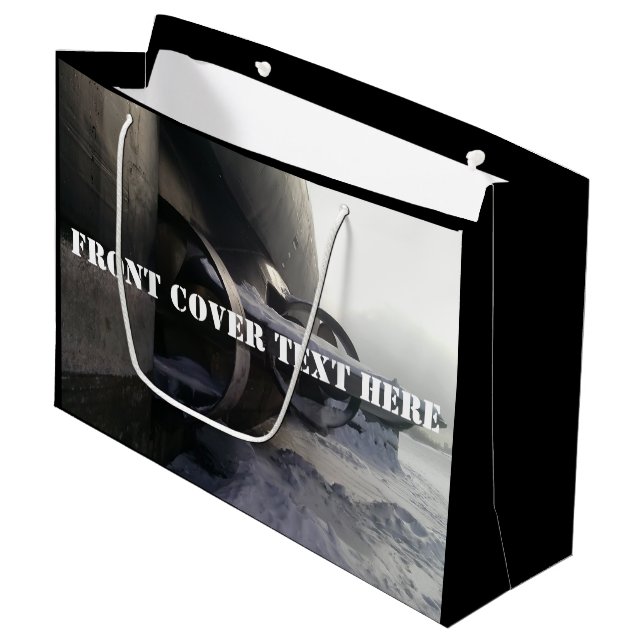 Bolsa De Regalo Grande Submarino antiguo (Angulo Anverso)