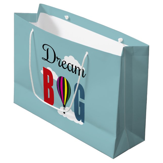 Bolsa De Regalo Grande Sueño grande (Angulo Anverso)