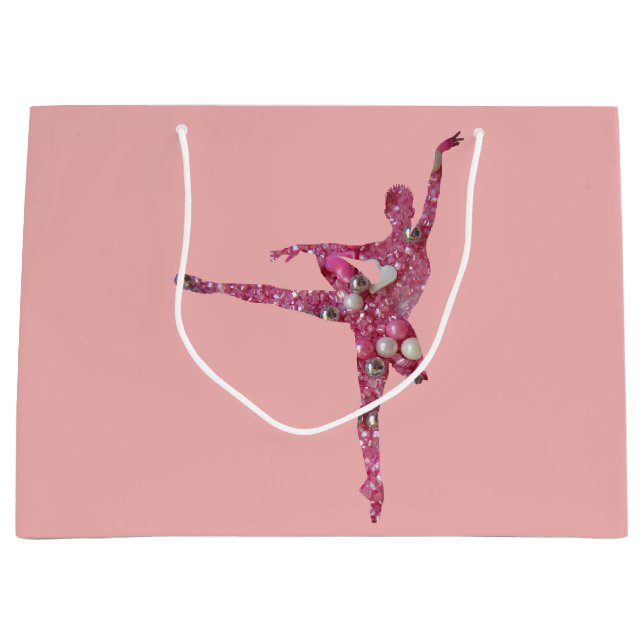 Bolsa De Regalo Grande Sugar Plum Fairy Ballerina de dos caras (Anverso)