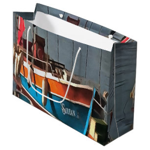 Bolsa De Regalo Grande Sultán Taxi Bote Marmaris Arte Náutico