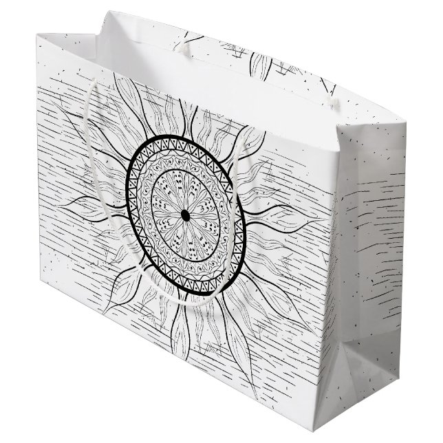 Bolsa De Regalo Grande Sun Mandala 1 (Angulo reverso)