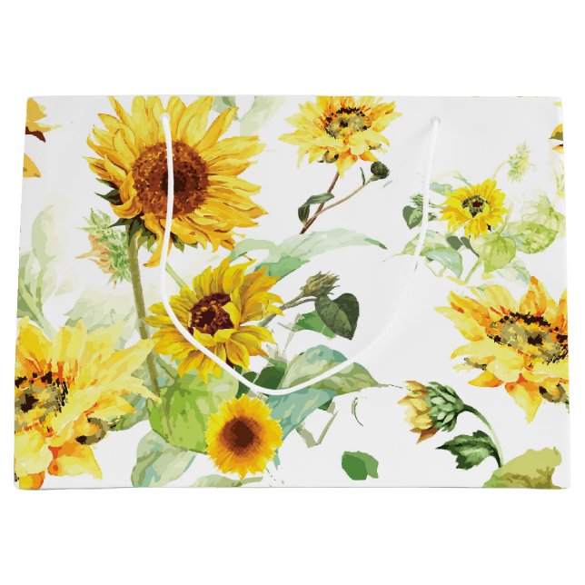 Bolsa De Regalo Grande Sunflower (Anverso)