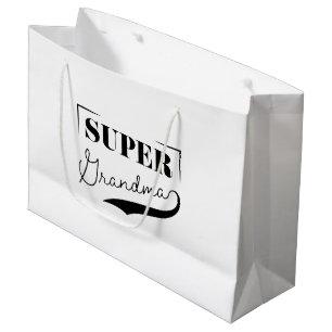Bolsa De Regalo Grande Super Abuela