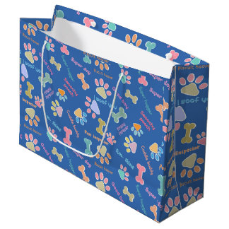 Bolsa De Regalo Grande Super doggy - azul