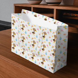 Bolsa De Regalo Grande Super Simple | 5 Little Ducks Boy Baby Shower
