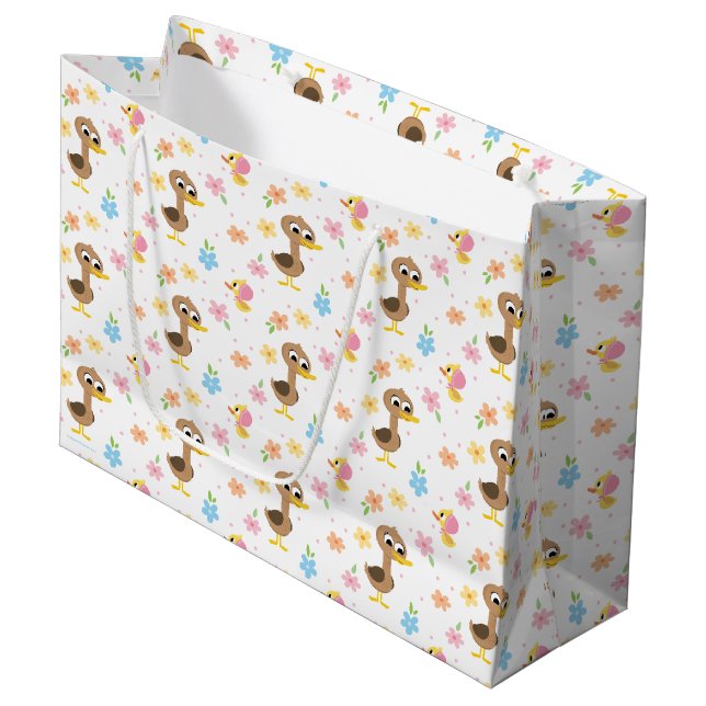 Bolsa De Regalo Grande Super Simple | 5 Little Ducks Chica Baby Shower (Angulo Anverso)