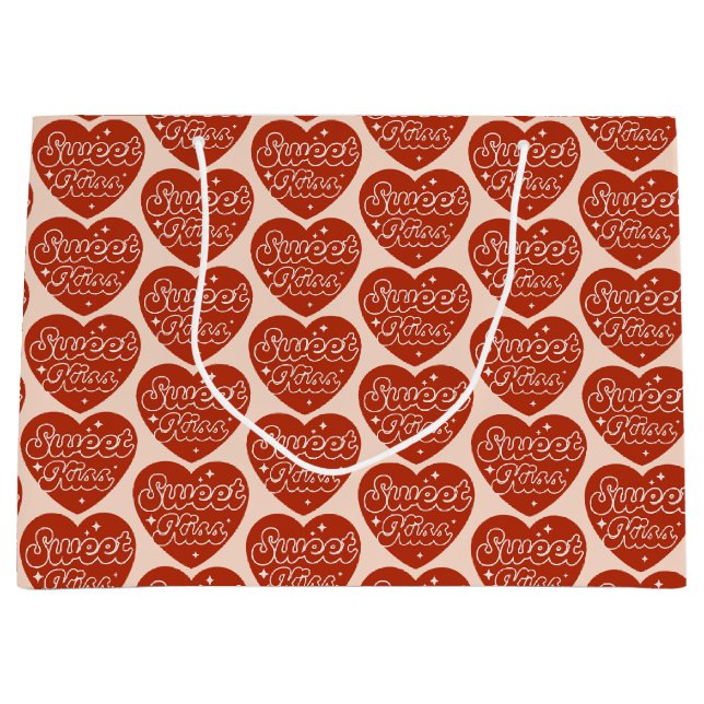 Bolsa De Regalo Grande Sweet Kiss Large Gift Bag (Anverso)
