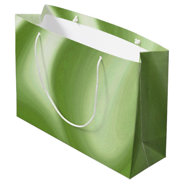 Bolsa De Regalo Grande Swirling Green (Angulo reverso)