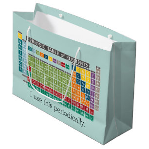 Bolsa De Regalo Grande Tabla periódica de elementos