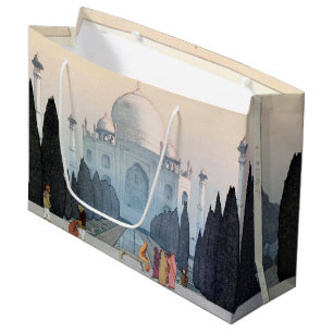 Bolsa De Regalo Grande Taj Mahal, Hiroshi Yoshida, Woodcut