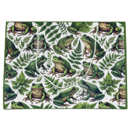 Bolsa De Regalo Grande Taza de Ranas del Bosque