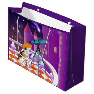 Bolsa De Regalo Grande telescopio de perros