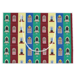Bolsa De Regalo Grande Tema de la ventana portuguesa
