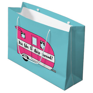 Bolsa De Regalo Grande "Tenemos gusto de dormir alrededor" de bolso del