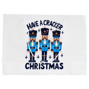 Bolsa De Regalo Grande Tenga una navidad cascanueces