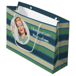 Bolsa De Regalo Grande Tengo gran gusto. Usted es agradable