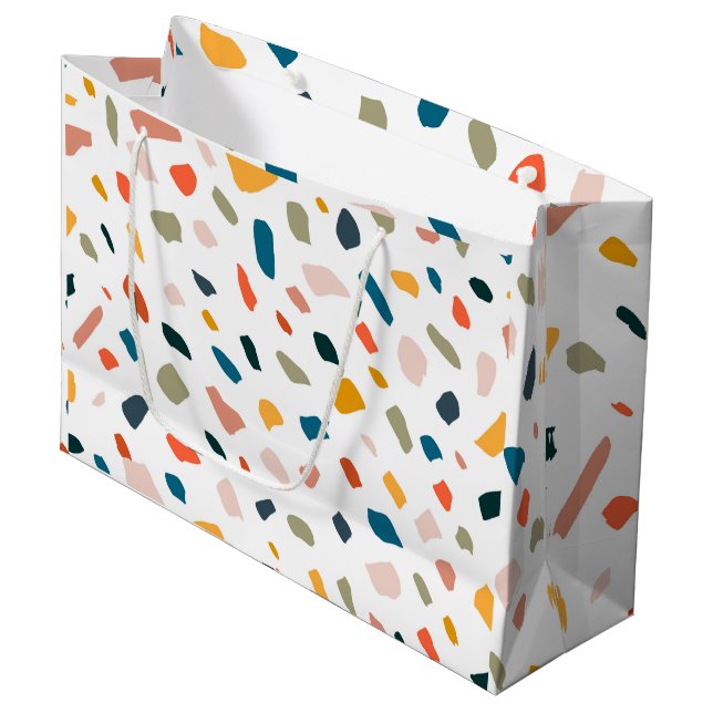 Bolsa De Regalo Grande Terrazo (Angulo Anverso)