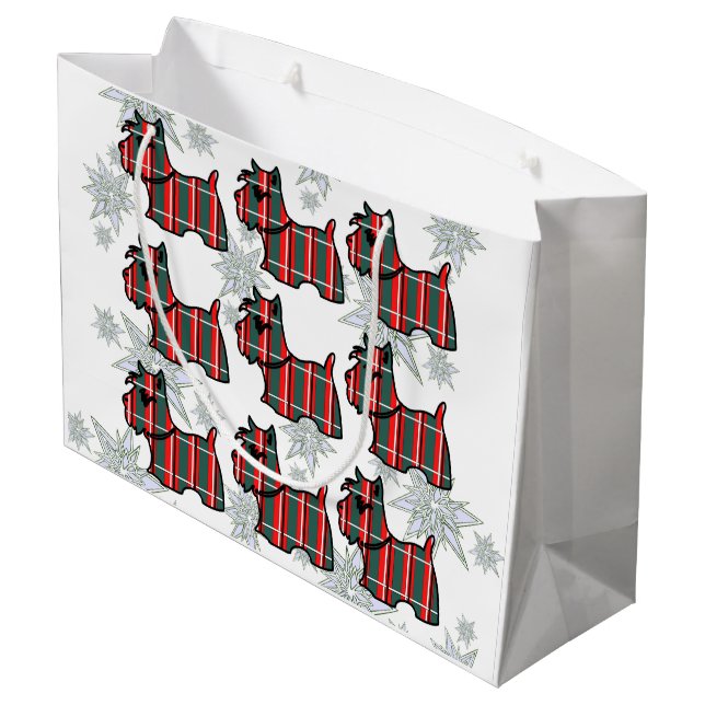 BOLSA DE REGALO GRANDE TERRIER ESCOCÉS (Angulo reverso)