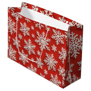 Bolsa De Regalo Grande Tesoro de Copo de Nieve