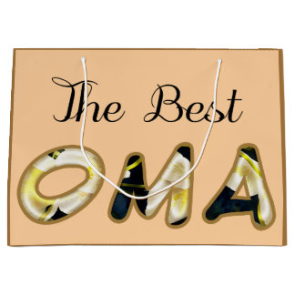 Bolsa De Regalo Grande The Best Oma Gift Bag