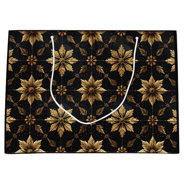 Bolsa De Regalo Grande The Elegant Christmas - Flower (Anverso)