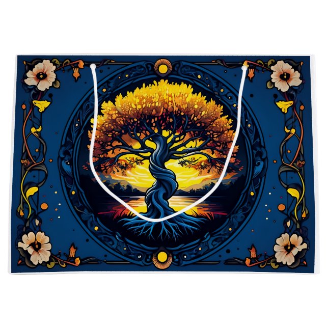 Bolsa De Regalo Grande The Golden Tree Of Balance (Anverso)